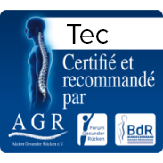 Aide décisionnelle à l’achat de produits adaptés au dos, jugé «très bien» par le magazine Öko-Test.