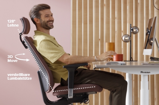 Ergonomie: L’assise saine pour tout le monde.