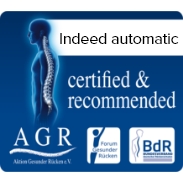 Aide décisionnelle à l’achat de produits adaptés au dos, jugé «très bien» par le magazine Öko-Test.